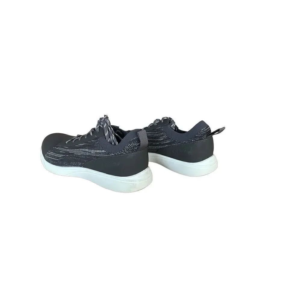 Traq By Alegria Womens Charcoal Gray Lace Up Knitted Qest Atheltic Shoes Size 40 - Picture 7 of 9